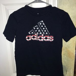Boys Adidas Pair of 10-12 shirts